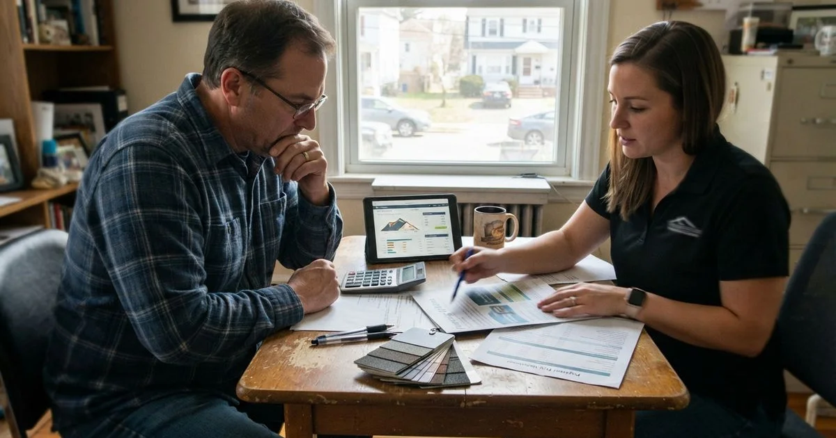 Financing a new roof: loans, payment plans and what to watch for