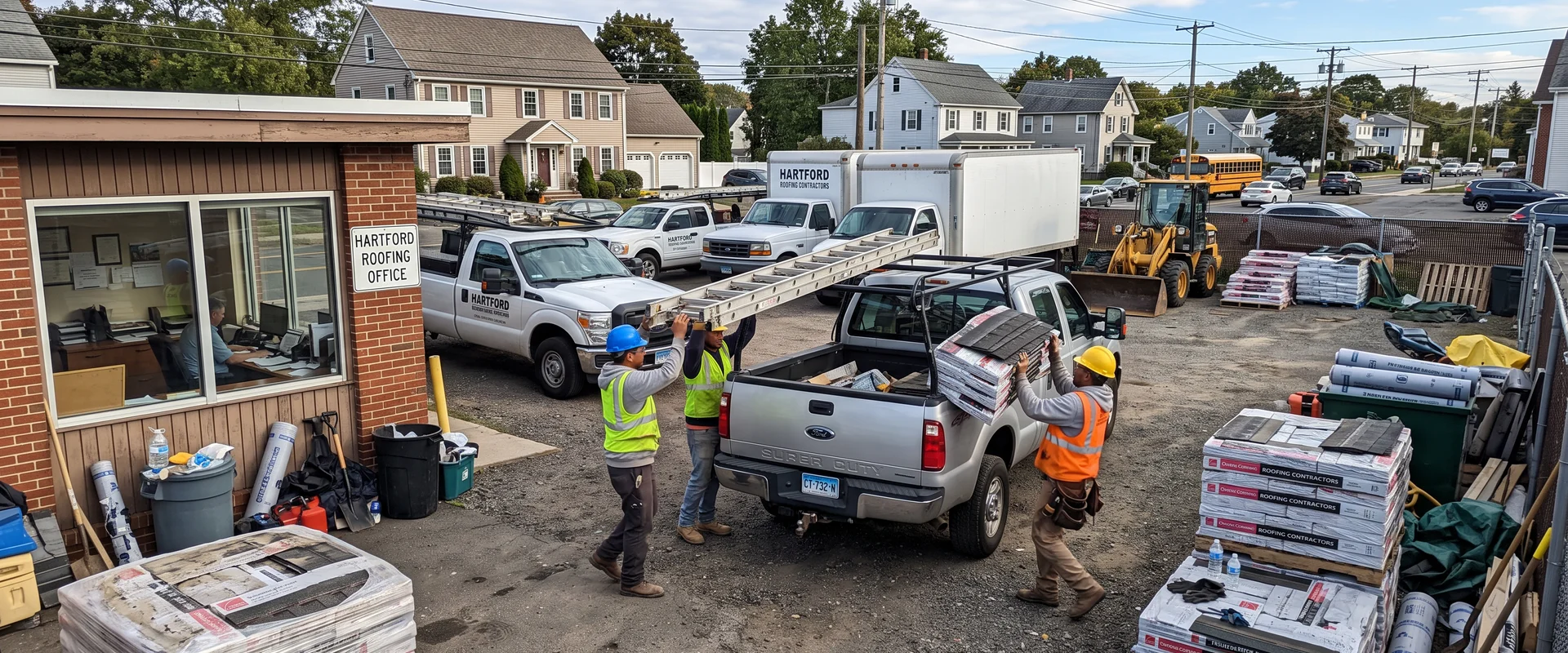 roofing contractor in Hartford Metro